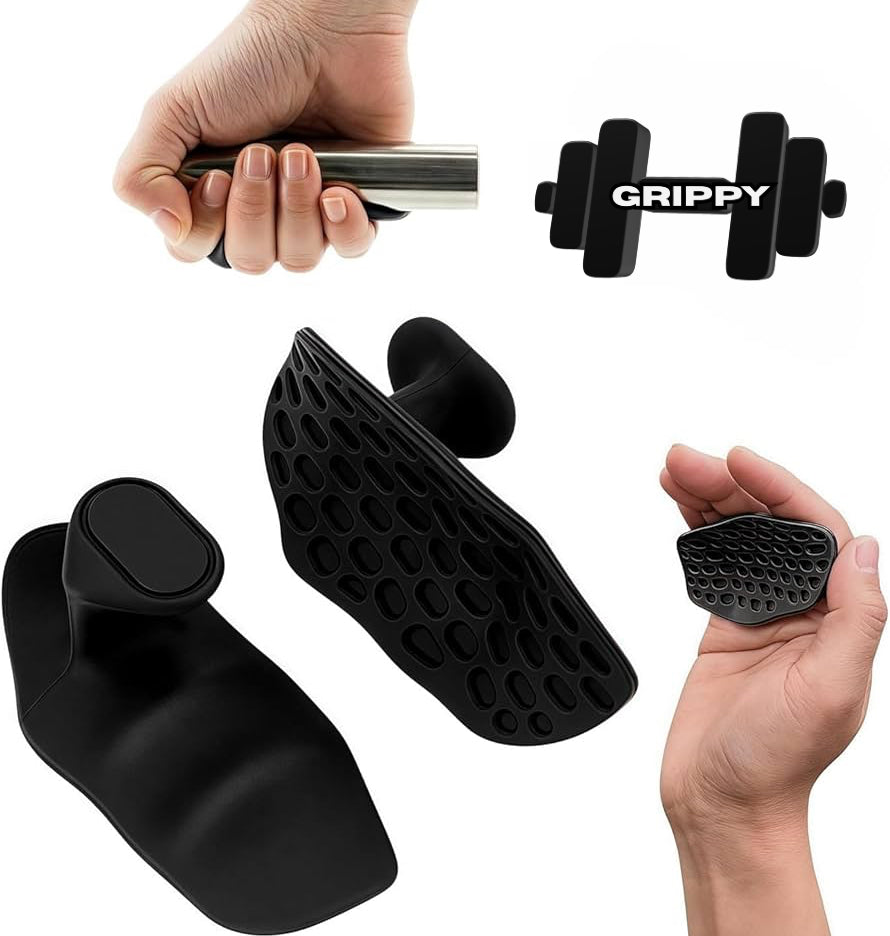GRIPPY ™ - ANTYPOŚLIZGOWE NAKŁADKI NA DŁONIE + PLAN TRENINGOWY